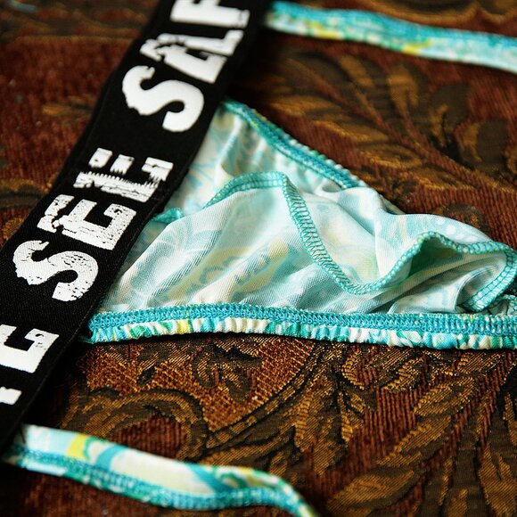 Mens Paisley Print Jockstrap Handmade - Picture 5 of 5